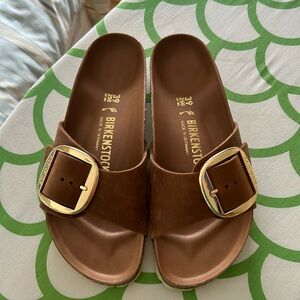 Birkenstock Madrid Big Buckle Slide Sandal - EUC worn only once!